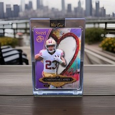2026 Christian McCaffrey 1/1 Artist Proof Sweet Wild Card Wild Art 49ers