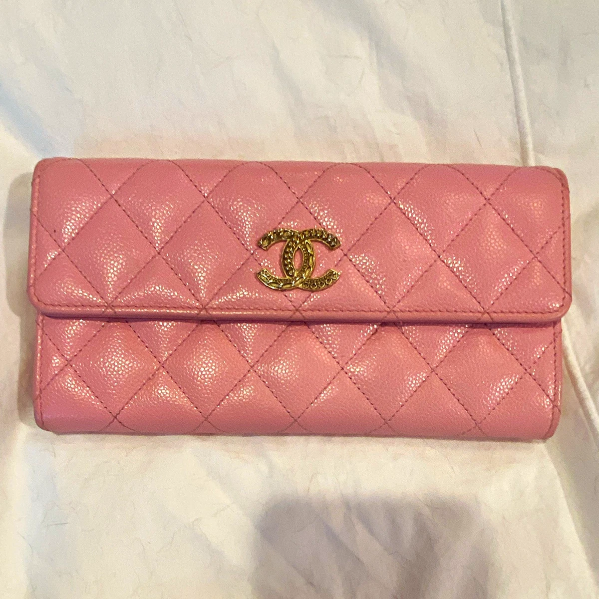 Pink CHANEL Wallets for sale | eBay