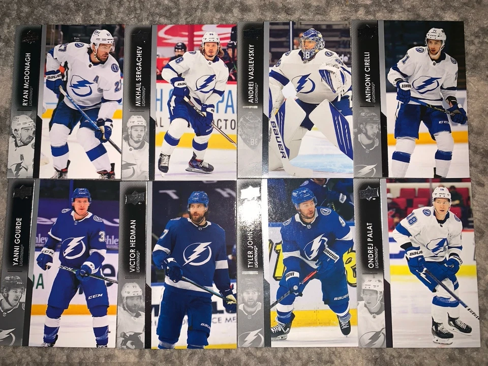 Lote de 41 tarjetas Tampa Bay Lightning Foto 4 de 4