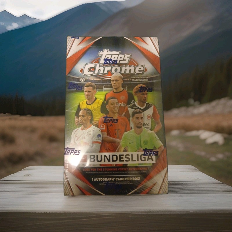 2024/25 Topps Chrome Bundesliga Soccer Hobby Box