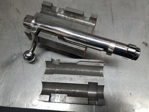 Mauser 1903 Bolt Handle Forging Bending Block