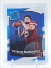 PATRICK MAHOMES II 2017 DONRUSS RATED ROOKIE FOOTBALL CHIEFS RC Q2756
