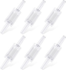 Pawfly Aquarium Check Valves Plastic One Way Non-Return Check Valve for Fish Tan