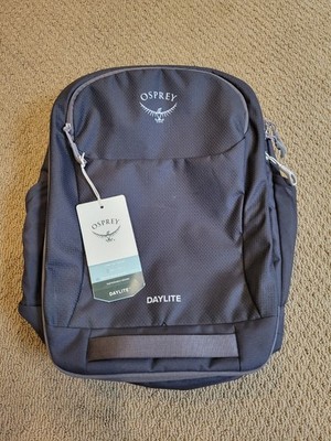 Osprey Daylite Expandable 26L+6L Travel Pack Lite Backpack with Tags, Black