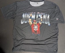 ProSphere WWE John Cena FAREWELL Double Sided Black Men's Shirt Size: XL