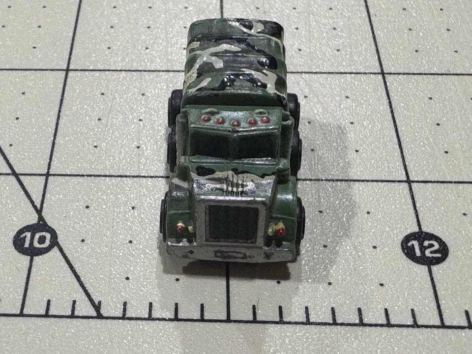 MICRO MACHINES Military Jungle Green Camo Cargo Truck M939A2 - T43 - Image 3 of 4