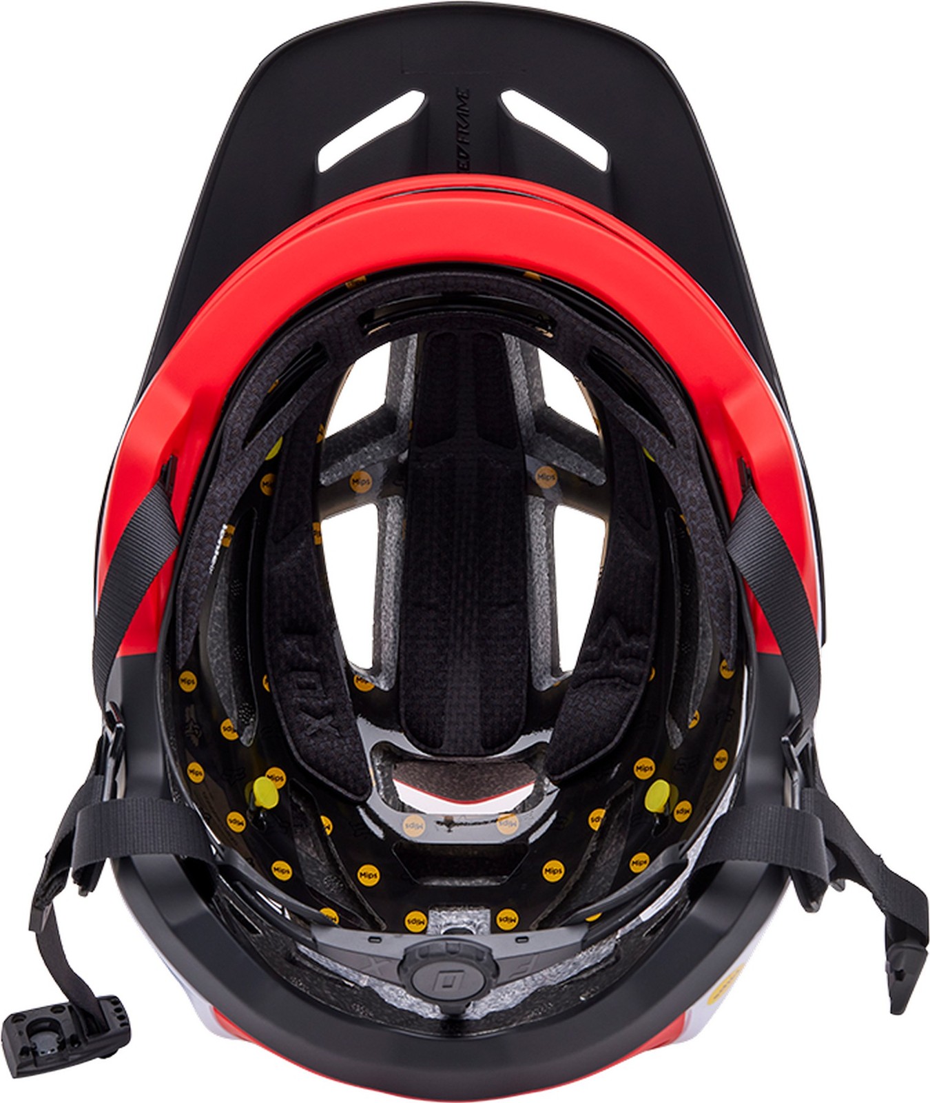 Fox Racing Speedframe Pro Klif MTB Mountain Bike Helmet Fluo Red