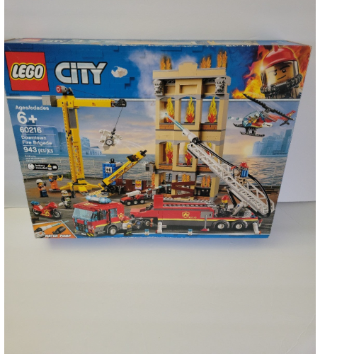 LEGO Downtown Fire Brigade Set (60216) Building Kit 943 Pcs - Main Image