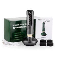 Electric Cupping Device 12 Levels Vacuum Cupping Cans USB Rechargeable Scraping 