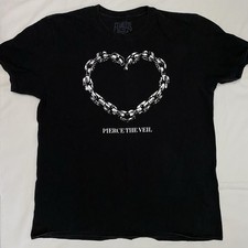 Pierce The Veil Chain Heart t-shirt Size XL