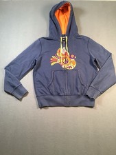 VTG Y2K LUCKY BRAND Embroidered Hoodie Women S Full Zip LOVE Peace Bird Hippie X