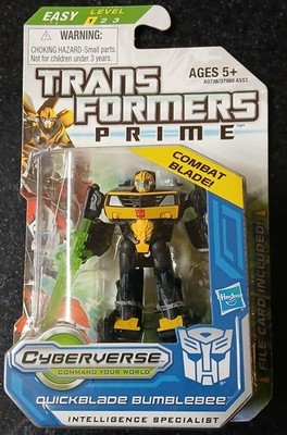 Transformers Prime Cyberverse Legion Class QUICKBLADE BUMBLEE MOSC