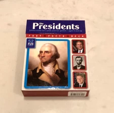 THE PRESIDENTS: JUMBO-SIZED FACT CARDS AND FUN GAMES FOG CITY PRESS
