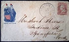 65 Civil War Patriotic - Ex Rare Colorado Territory Usage - Mountain City, COLO
