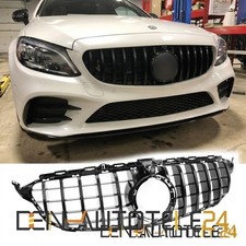 KÜHLERGRILL SCHWARZ PASSEND FÜR MERCEDES C KLASSE W205 S205 ab 18 PANAMERICANA KÜHLERGRILL SCHWARZ PASSEND FÜR MERCEDES C KLASSE W205 S205 ab 18 PANAMERICANA
