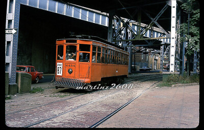 (DB) ORIG TRACTION / TROLLEY SLIDE - PITTSBURGH RWYS CO. (PRC) M454