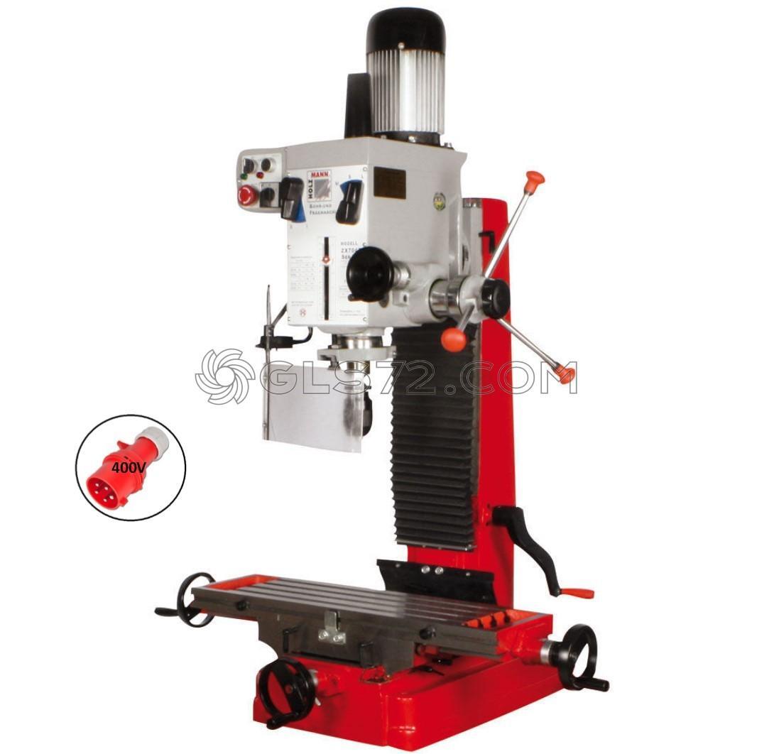 TRAPANO FRESA DA BANCO AD INGRANAGGI HOLZMANN ZX7045 400V | eBay