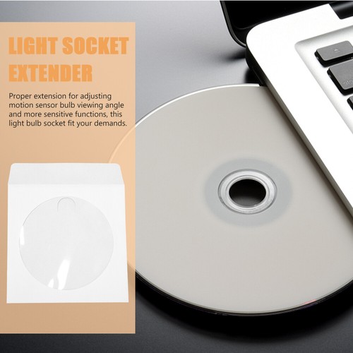 100 Pcs Sacchetto Di Carta DVD CD Custodie Cartacee Busta Portaoggetti in - Photo 12/12
