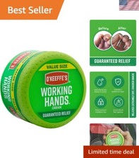 6.8 oz Unscented Hand Cream for Extremely Dry, Cracked Hands - O'Keeffe's