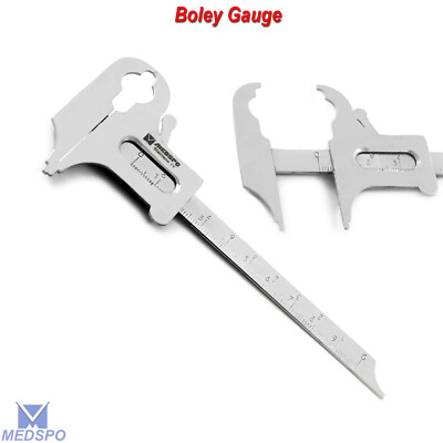 Orthodontic Boley Gauge Caliper Vernier Measuring Sliding Caliper ...
