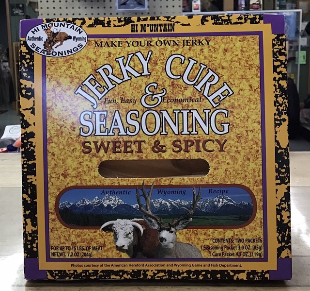Hi Mountain Jerky Cure & Seasoning Kit Hickory Blend Spices Beef Deer