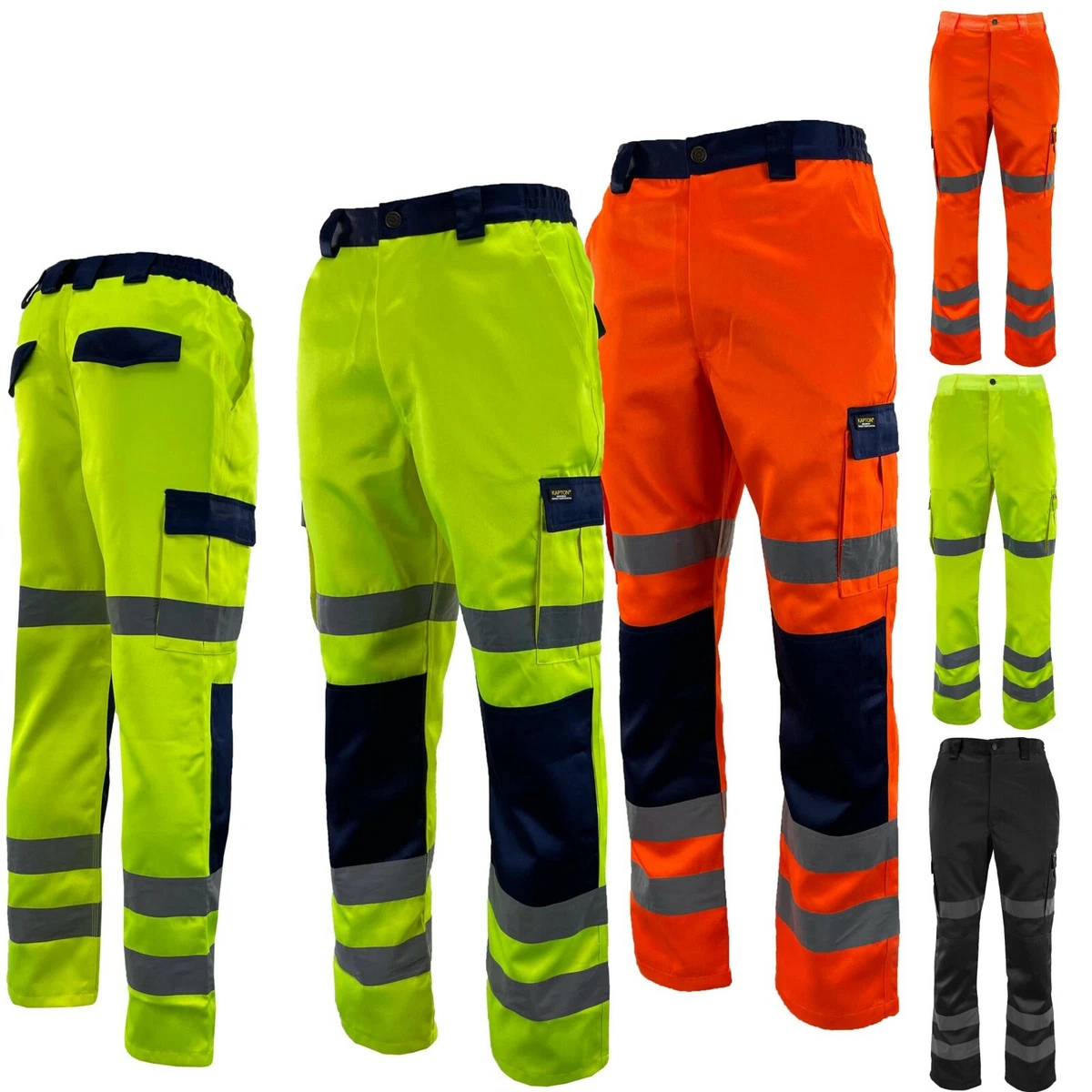 Hi vis trousers best sale ebay