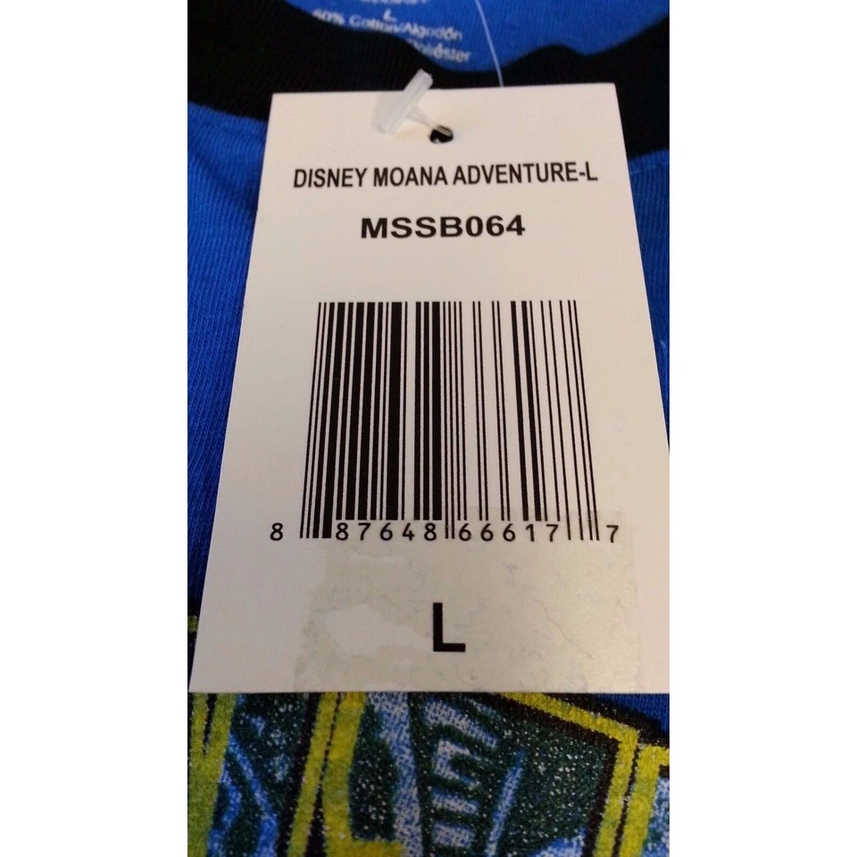 Moana NUEVO CON ETIQUETAS NUEVO Disney Niños Jóvenes Talla XL XLarge Manga 3/4 Camisa Top Foto 4 de 4