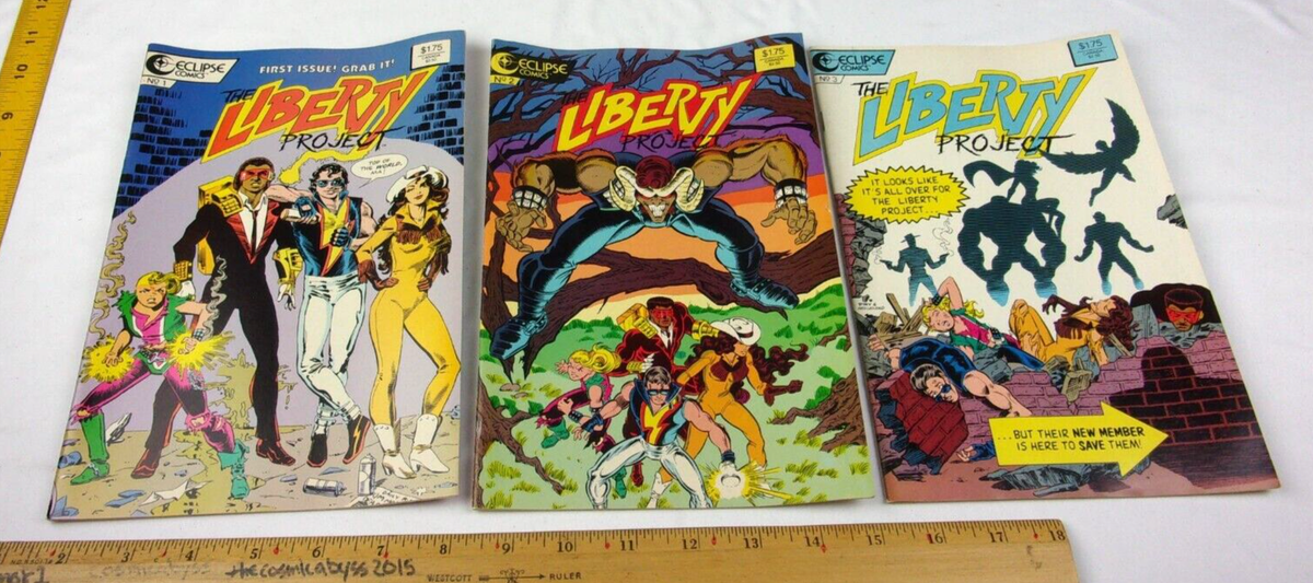 Liberty Project Eclipse comic book lot 1 2 3 VF-NM 1980s | eBay