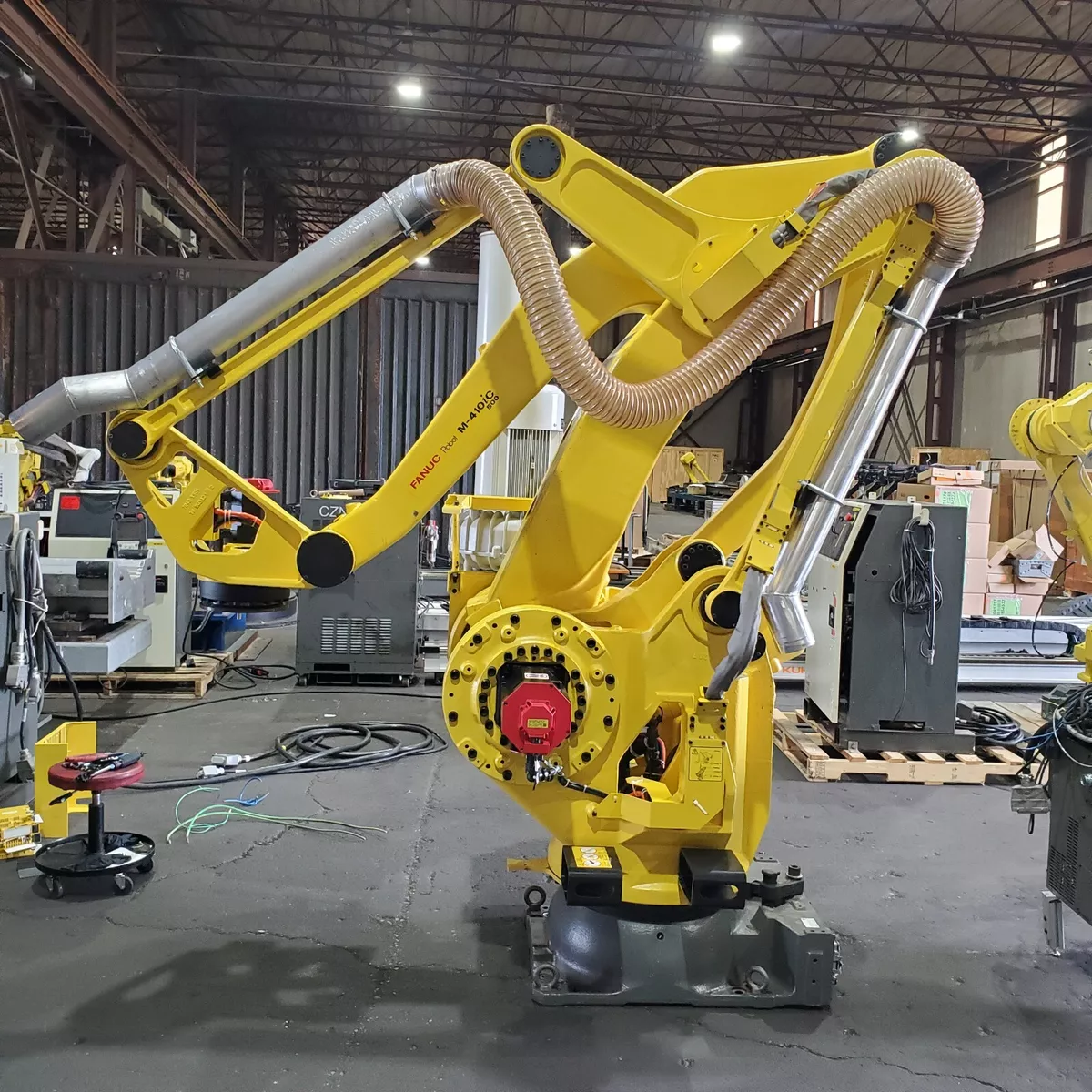 FANUC M 410iC 500 Palletizing Robot w R30iB Plus Controller Complete
