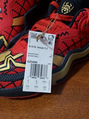 Adidas Donovan Mitchell D.O.N Issue #3 Spiderman GS Unreleased