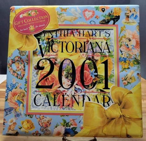 Cynthia Hart Victorian Wall Calendar with Dustjacket 2001