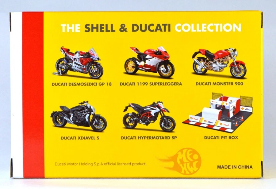 Burago Diecast Ducati Monster 900 escala 1:18 Shell X Ducati Performance - Imagem 2 de 4
