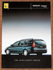 2000 RENAULT LAGUNA ESTATE Sales Brochure inc Monaco - Mint Brand New Old Stock!
