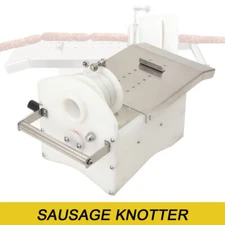 42mm Manual Hand-rolling Sausage Tying & Knotting Machine Stainless Steel