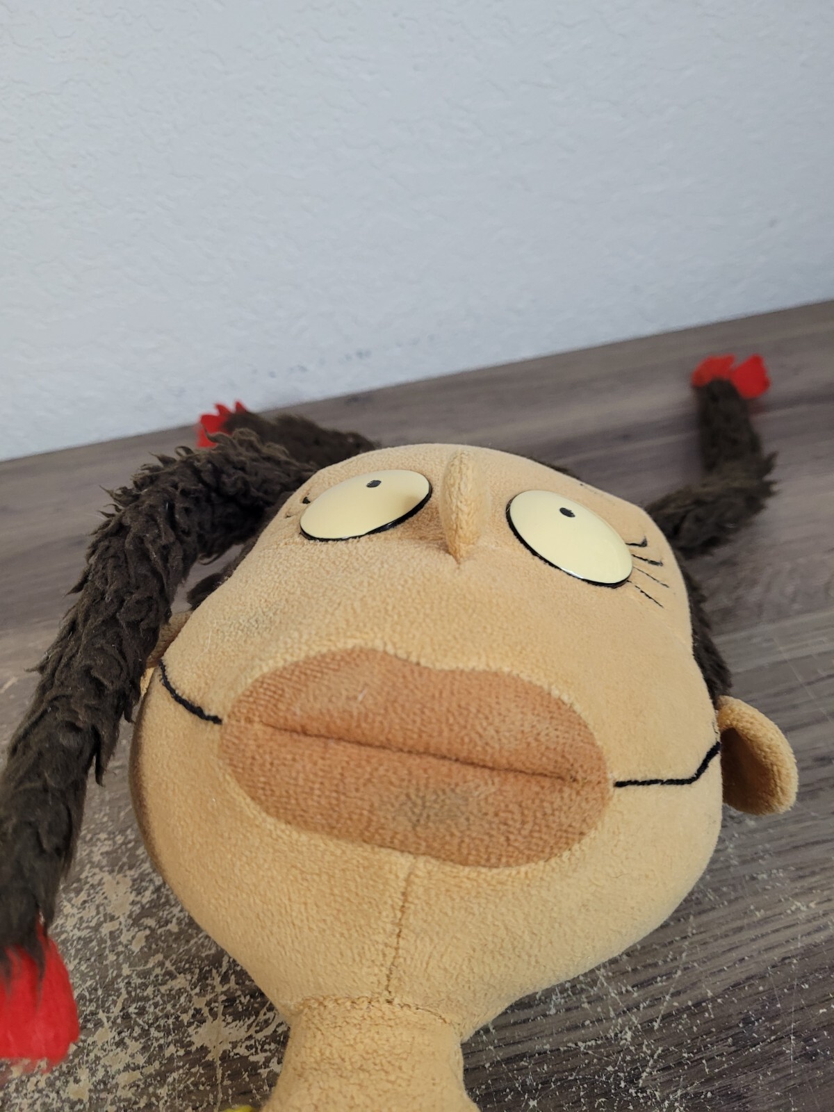 Rugrats Plush Susie Carmichael African American Girl Braids Large Doll