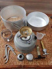 Soviet USSR Camping Gasoline Benzin Portable Stove Primus SHMEL - 4 NOT USED