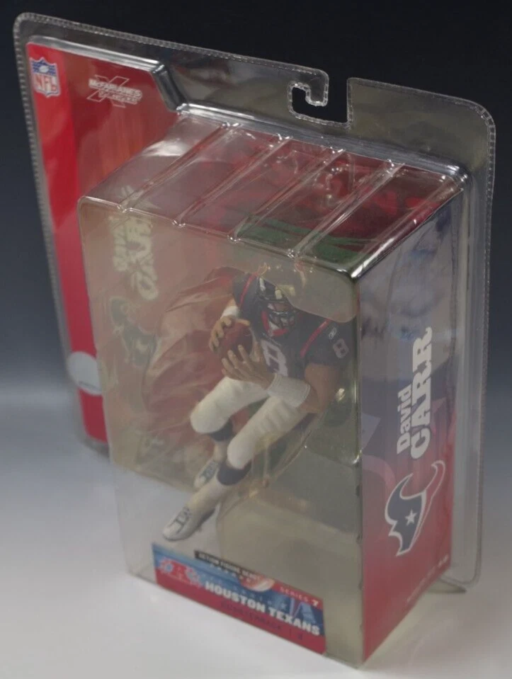 McFARLANE DAVID CARR HOUSTON TEXANS FIGURINE SERIES 7 FOOTBALL MIB BLACK JERSEY - Image 3 of 4