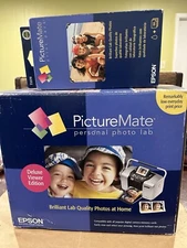 Epson PictureMate Deluxe Picture Mate 500 Personal Photo Untested