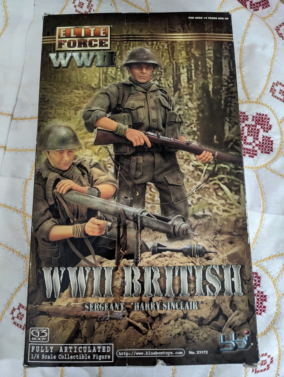 Elite Force WWII British Sergeant Harry Sinclair Action Figure 12
