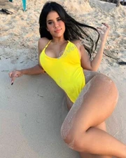 8x10 MICHELLE RABBIT GLOSSY PHOTO hot sexy cute bikini lingerie model #62