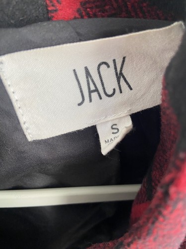 Jack Plaid Red Pancho - Picture 5 of 6