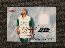 2000-01 Fleer Feel the Game Antoine Walker Player Worn Pre-Game Warm Up  Jacket