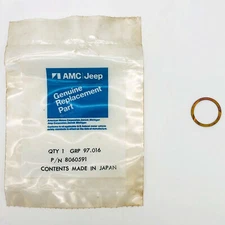 AMC Jeep 8060591 Washer for Nozzle Injector OEM NOS 81-85 Isuzu Diesel Export CJ