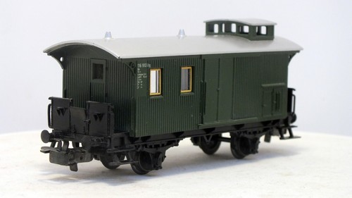Carrozza bagagli treno passeggeri DB Märklin H0 4038 vintage con piattaforme. Confezione Originale - Foto 18 di 19