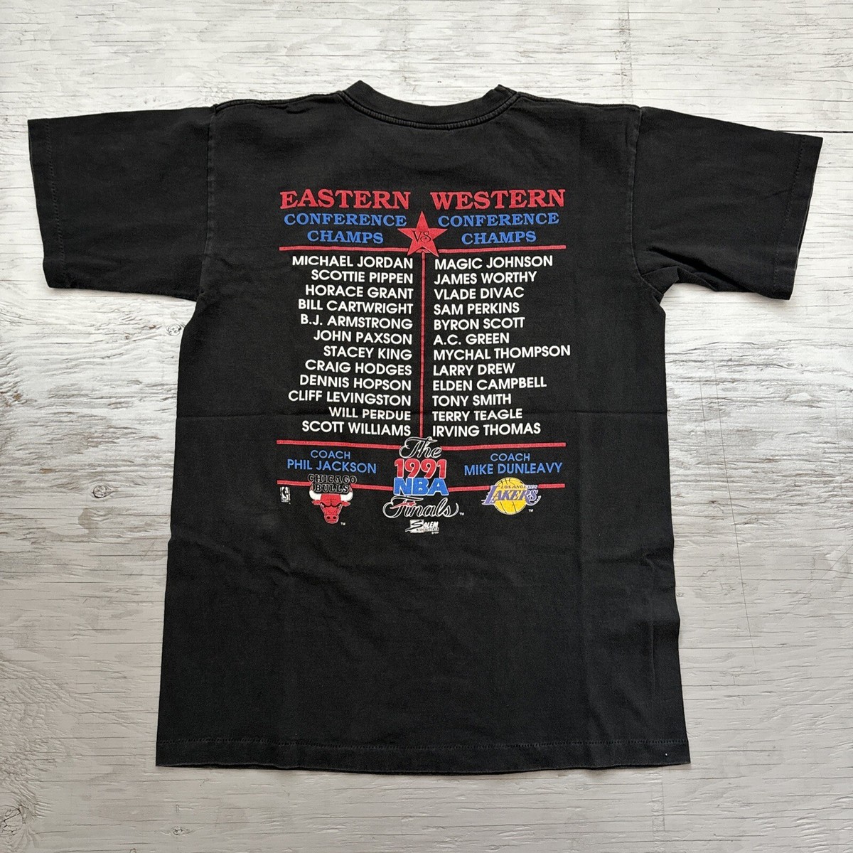Vintage Salem 1991 NBA Finals Bulls Vs Lakers Jordan Vs Vintage Salem 1991 NBA Finals Bulls Vs Lakers Jordan Vs