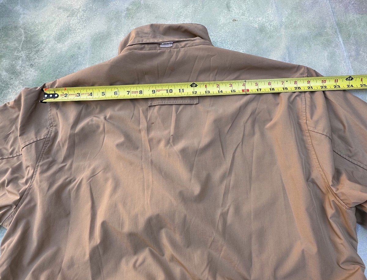 Prada Art. SGV126 Mat. 09W Men's Tan Full Zip Jacket__SEE PIC FOR