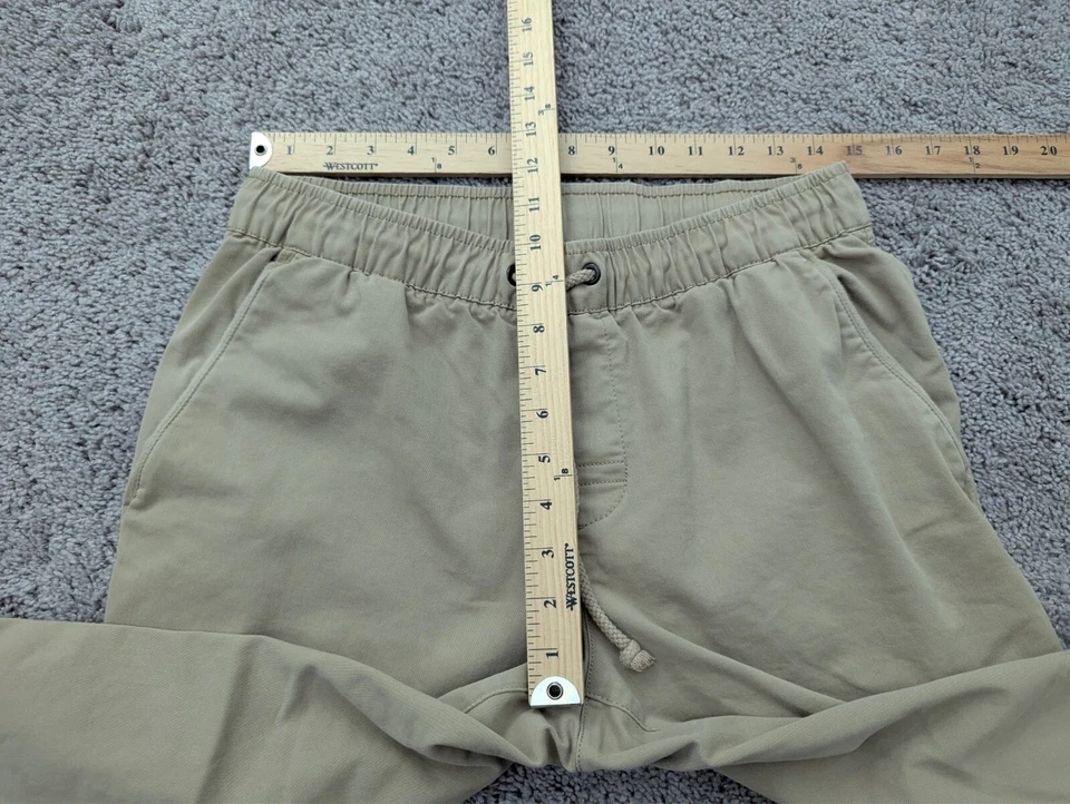 L.L. Calça Bean Jovens Meninos Ajuste Padrão Médio Cordão Elástico Cintura Bege - Imagem 2 de 4