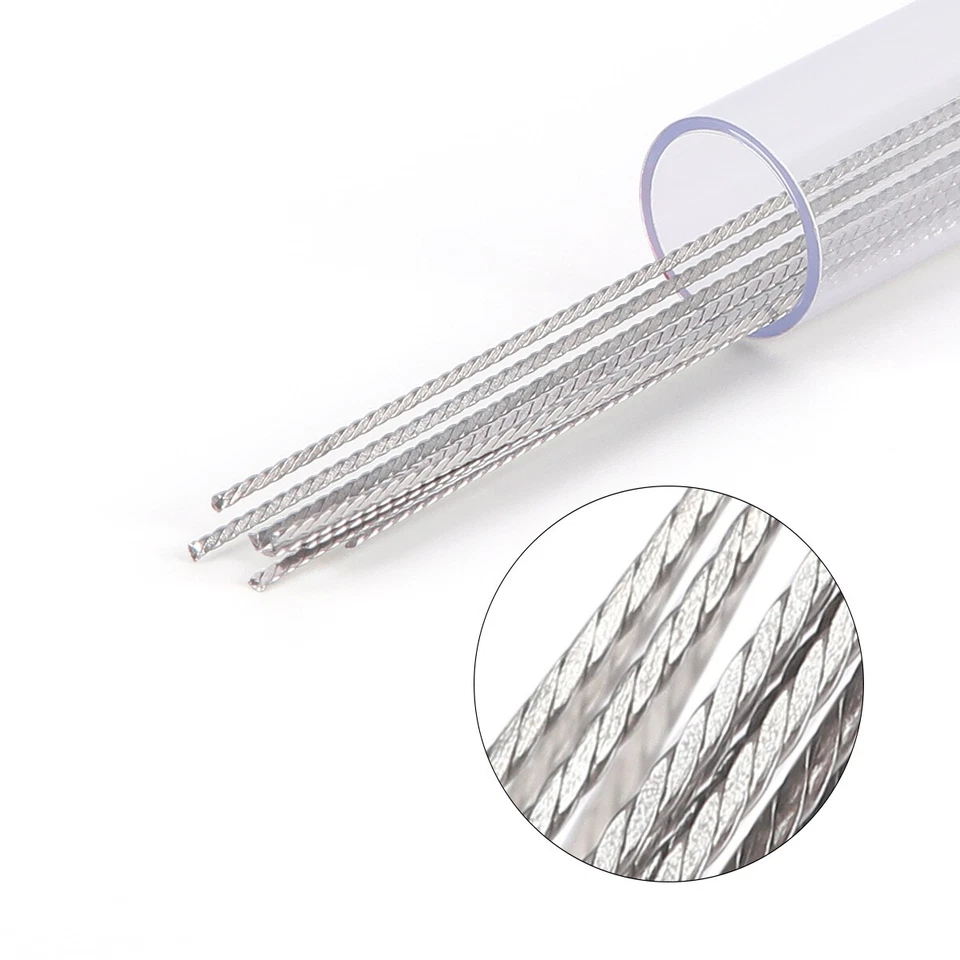 Ortodoncia Dental Alambre de Acero Inoxidable Lingual Retenedor Torsión Recta Pl Foto 4 de 4