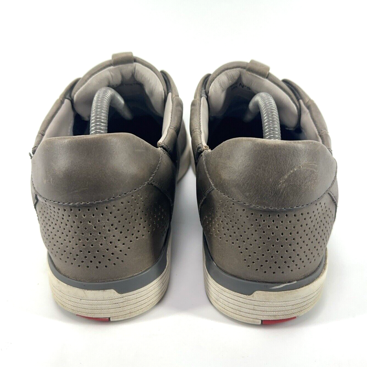 Kizik KZK New York Taupe Gray Hands Free Slip On Leather  display picture 1