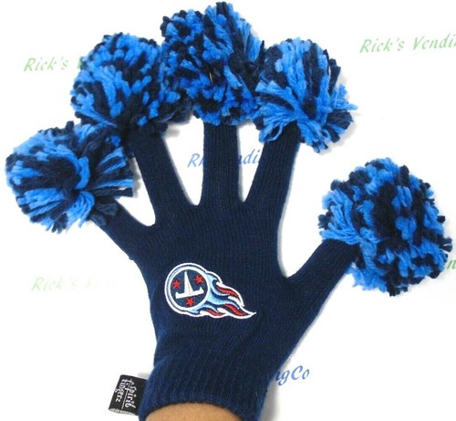 Guantes Wincraft para mujer NFL Spirit Fingerz Pom Pom tejido por equipo - Imagen 32 de 35